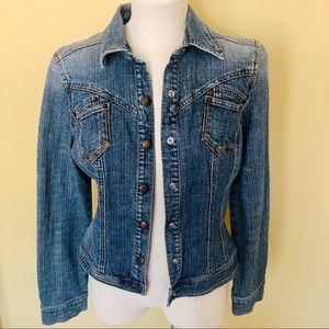 DKNY Jeans denim jean jacket M